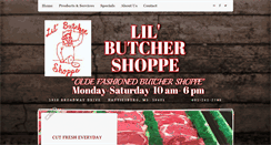 Desktop Screenshot of lilbutchershoppe.com